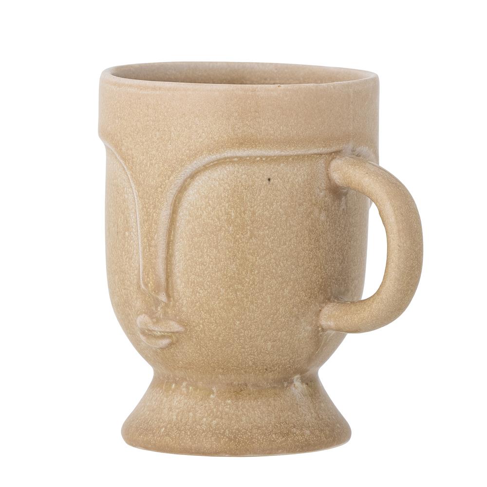 Bloomingville Sameen Tasse in Braun, 290ml, aus Steingut
