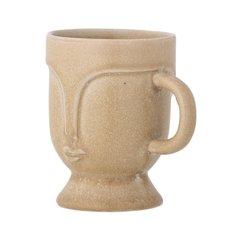 Bloomingville Sameen Tasse in Braun, 290ml, aus Steingut