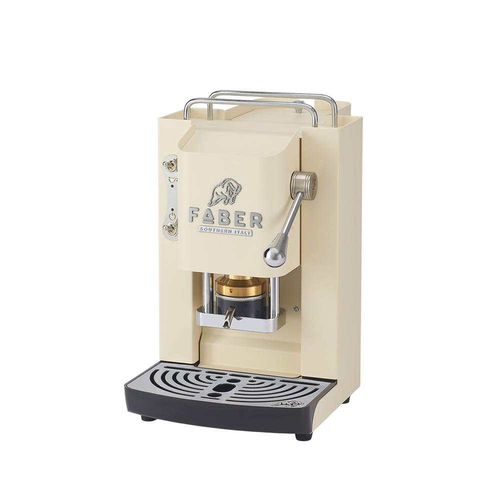 Faber Pro Deluxe 3.0 Old British Heritage White Chrom ESE Pad Kaffeemaschine 44 mm
