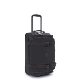 Kipling AVIANA S, Kleiner Handgepäckkoffer, Black Noir (schwarz), 35L, mit Rollen und TSA-Schloss