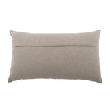 Bloomingville Emalie Kissen Braun 60x35 cm – Baumwolle & Polyester, gestickt