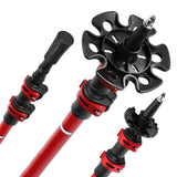 NILS Trekkingstöcke TK8601 Aluminium Wanderstöcke Rot
