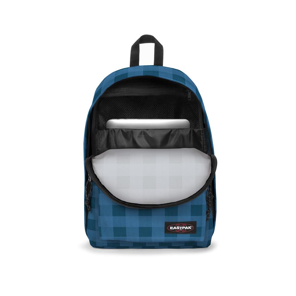 Eastpak OUT OF OFFICE, Rucksack, Checker Blue (blau), 27L, mit Laptopfach