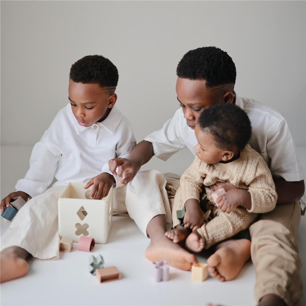 Mushie Spielzeug, Formen sortieren, Motorikspielzeug