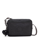 Kipling ABANU M, Mittelgroße Umhängetasche, Black Noir (schwarz), 4L, Schultertasche