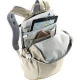 deuter Stepout, Rucksack, bone-desert (beige), 12L, mit Flaschenhalter und Tabletfach