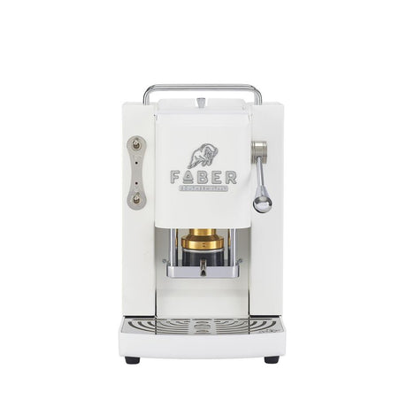 Faber Pro Deluxe 3.0 White Chrom ESE Pad Kaffeemaschine 44 mm