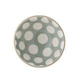 Bloomingville Maple Schüssel, Blau, 35ml, Steingut, dänisches Design
