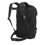 NILS CAMP Militärrucksack Ranger 45L Schwarz - Outdoor Trekking Rucksack Camping Survival