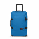 Eastpak TRANVERZ S, Kleiner Reisetrolley, Bubble Blue (blau), 42L, Rollkoffer mit 2 Rädern und TSA-Schloss