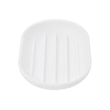Umbra Touch Seifenschale, ovale Seifenablage mit Soft Touch Finish, in Weiß