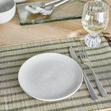 Bloomingville Addison Teller Weiß Steingut 20 cm skandinavisch