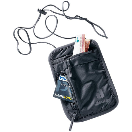 deuter Security Wallet I, Reiseaccessoires, black (schwarz), Brustbeutel, Geldbörse, Portemonnaie