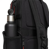 Eastpak TECUM M, Rucksack, CNNCT Rip Black (schwarz), 19L, mit Flaschenhalter und Laptopfach