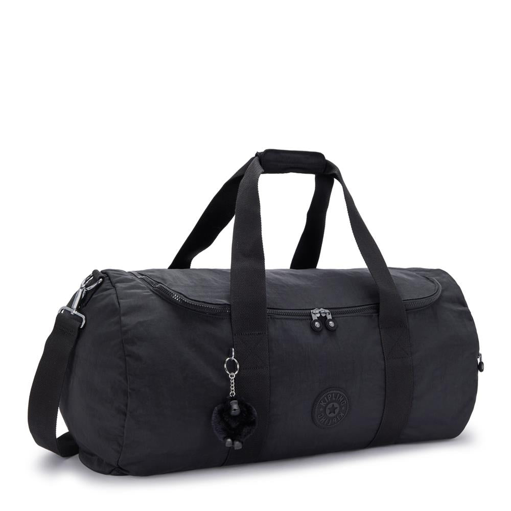 Kipling ARGUS M, Große Reisetasche, Black Noir (schwarz), 35L, Seesack mit interner Organisation