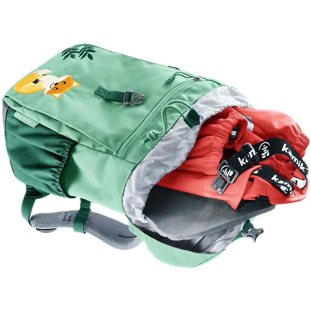 deuter Waldfuchs, Kinderrucksack, spearmint-seagreen (grün), 10L, Kindergartenrucksack, Wanderrucksack