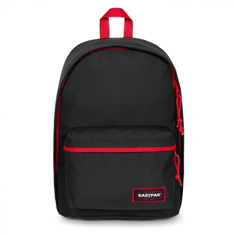 Eastpak OUT OF OFFICE, Rucksack, Kontrast Scarlet (rot), 27L, mit Laptopfach