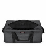 Eastpak TERMINAL +, Große Reisetasche, Black Denim (grau), 96L