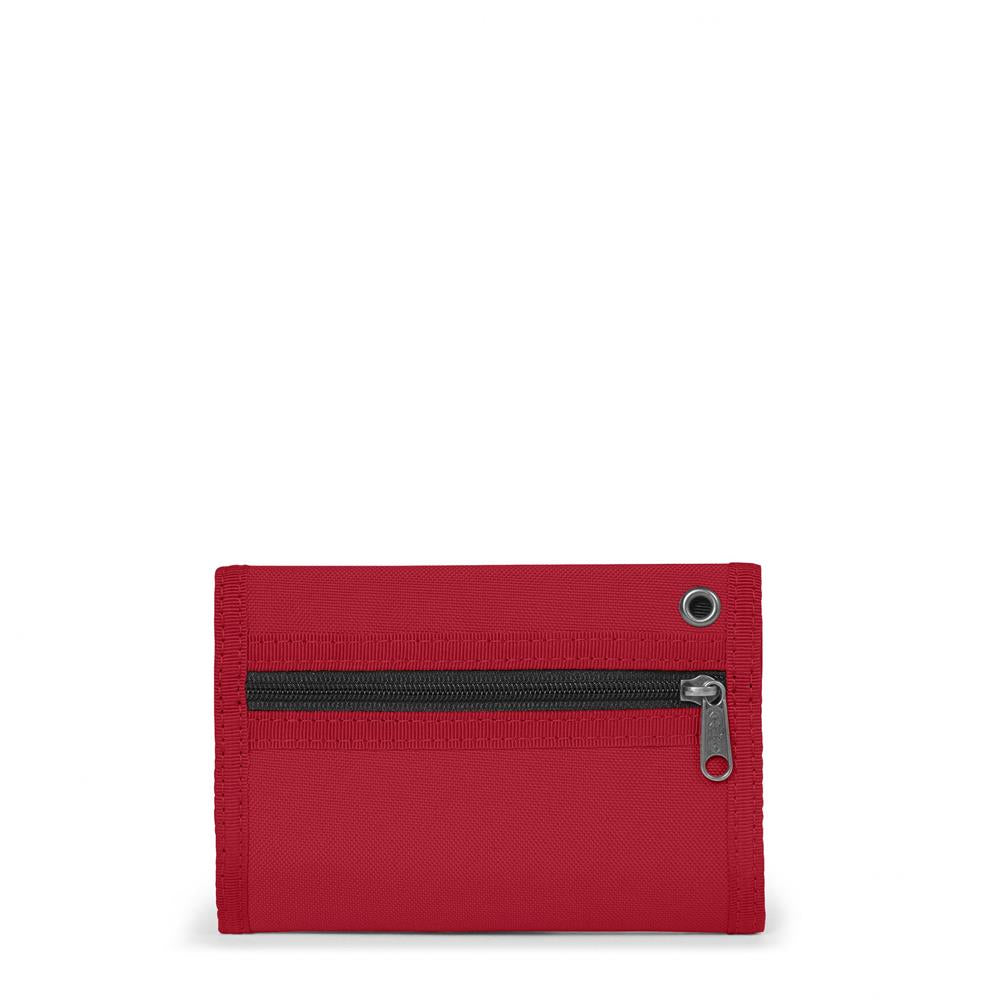 Eastpak CREW SINGLE, Geldbörse, Scarlet Red (rot), Dreifach faltbares Portemonnaie