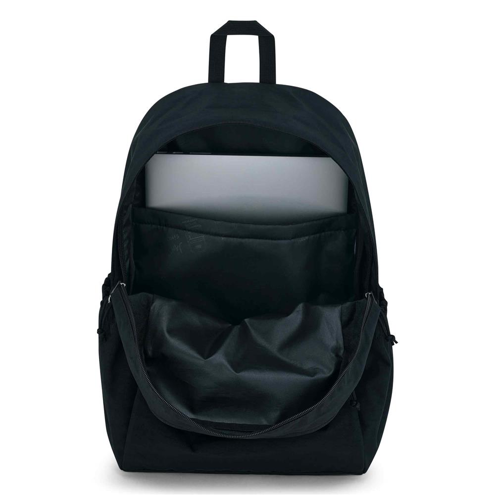 JanSport Slouch Pack, Rucksack, Black (schwarz), 34L, mit 15-Zoll-Laptopfach