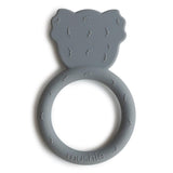 Mushie Beißring Koala, Grau, aus Silikon, BPA-frei