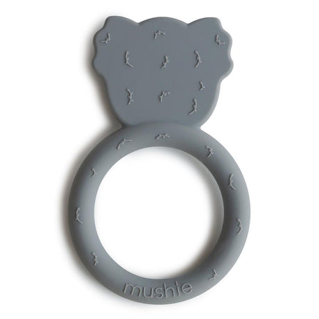 Mushie Beißring Koala, Grau, aus Silikon, BPA-frei
