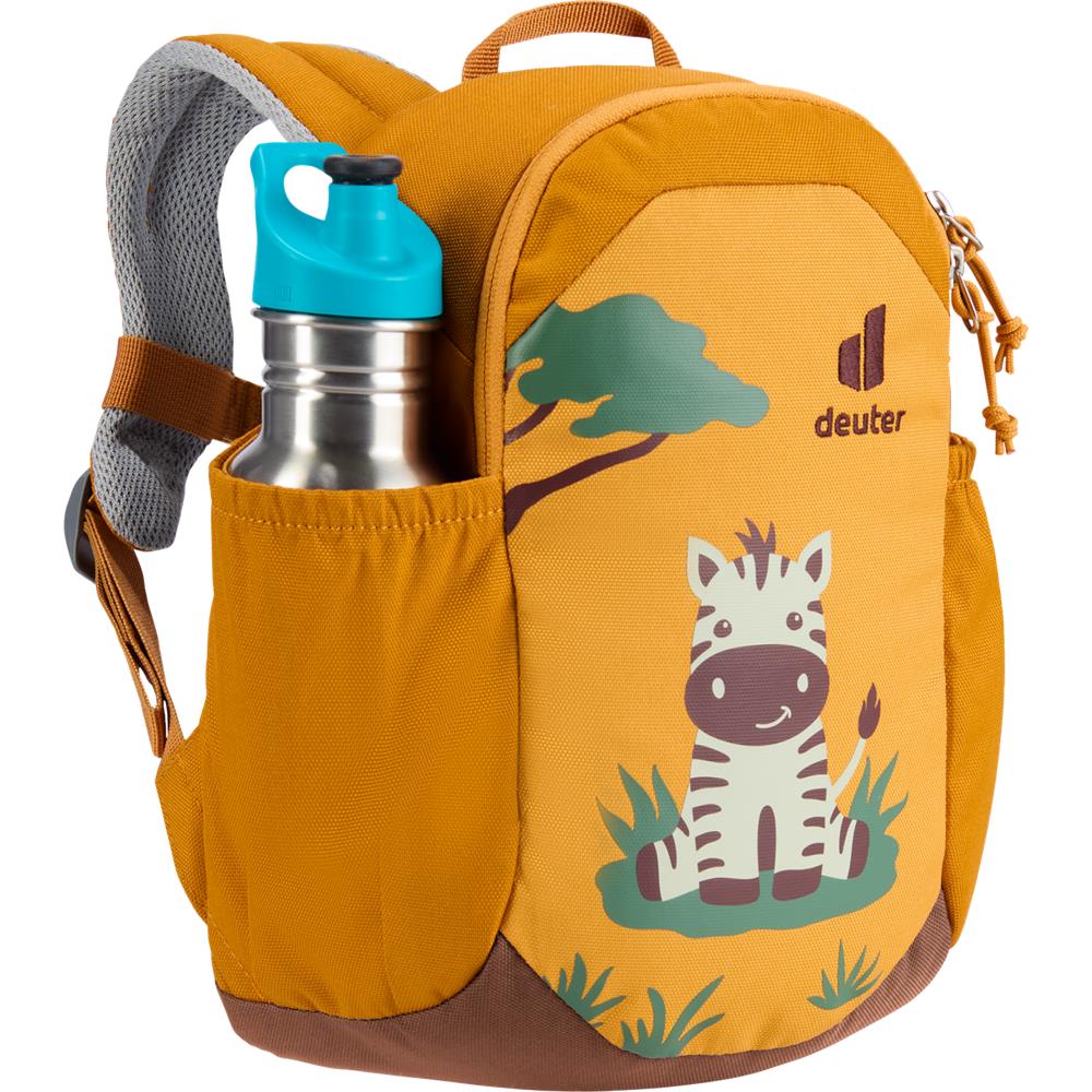 deuter Pico, Kinderrucksack, Zebra (orange), Kindergartenrucksack für Kinder ab 2 Jahre