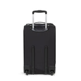 Eastpak TRANSIT'R S, Kleiner Reisetrolley, Tarp Black (schwarz), 42L, Rollkoffer mit 2 Rädern und TSA-Schloss