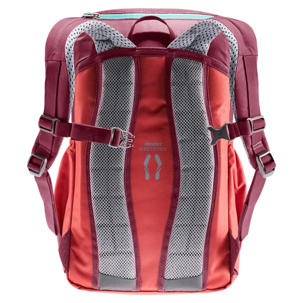 Deuter Junior, Kinderrucksack, maron-currant (rot), 18L, Wanderrucksack für Kinder ab 7 Jahre