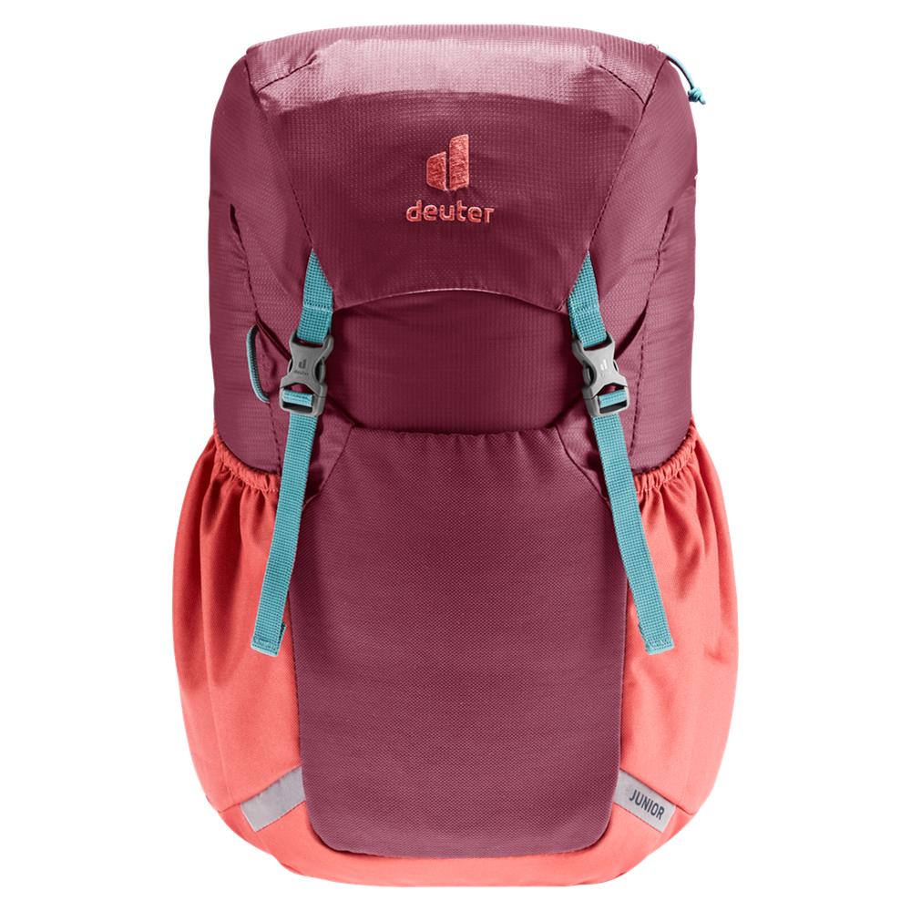 Deuter Junior, Kinderrucksack, maron-currant (rot), 18L, Wanderrucksack für Kinder ab 7 Jahre