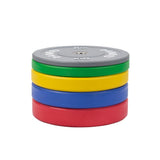 Hantelscheibe 10 kg Gummiert 50 mm Bumper Plate, 2 Stück | HMS CBR10