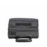Eastpak TRANS4 M, Reisetrolley, Black Denim (grau), 68L, Rollkoffer mit 4 Rädern und TSA-Schloss