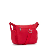 Kipling GABBIE S Kleine Umhängetasche in Rot Schultertasche mit vielen Fächern