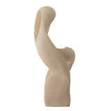 Bloomingville Berhan Dekofigur Skulptur Steingut Natur 40,5 cm Statement-Dekoobjekt
