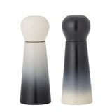 Bloomingville Hyman Salz Pfeffer Mühle Set Schwarz Holz 90ml