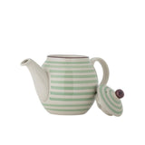 Bloomingville Patrizia Teekanne, Grün, 1,2L, Steingut, dänisches Design