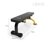 Flachbank Hantelbank 200 kg Trainingsbank | HMS Premium L8012