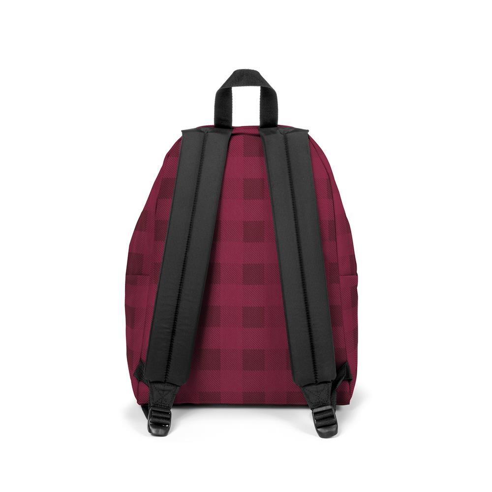 Eastpak PADDED PAK'R, Rucksack, Checker Burgundy (rot), 24L, Laptopfach und Gepolstertes Rückenteil
