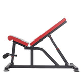 Hantelbank Flachbank bis 200 kg klappbar verstellbar | HMS L8015