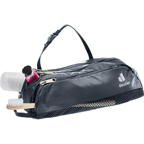 deuter Wash Bag Tour II, Kulturbeutel, black (schwarz), 1L