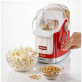 Ariete Party Time Popcorn Maker, Rot, Heißluft Popcornmaschine, Retro-Design, 50er Jahre-Stil