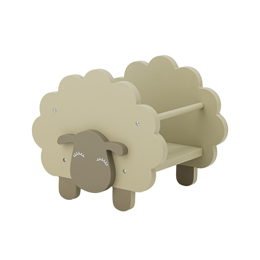 Bloomingville MINI Dolly Bücherständer Schaf grün MDF Kinderzimmer Regal