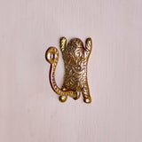 Bloomingville Lester Haken messing - Katzen Wandhaken aus Aluminium für Flur Garderobe & Deko