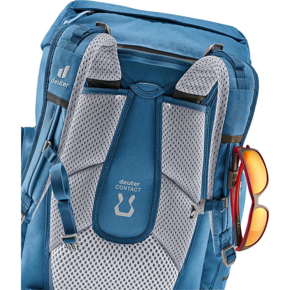 deuter Scula, Schulrucksack, wave (blau), 30L, Schulranzen
