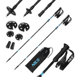 NILS Trekkingstöcke TK8604 faltbar Aluminium 7075 Trekkingstöcke