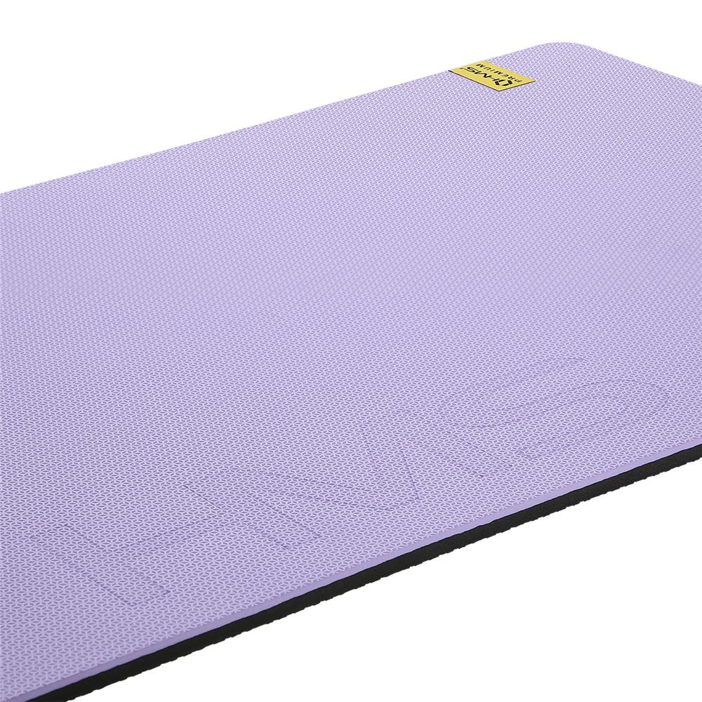 HMS Premium MFK07 Fitnessmatte 120x60 cm 15 mm Violett/Schwarz