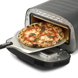 G3Ferrari Pizzaofen Pizza Pronto elektrischer Pizzaofen Pizzamaker schwarz bis 430°C Schamottstein Display