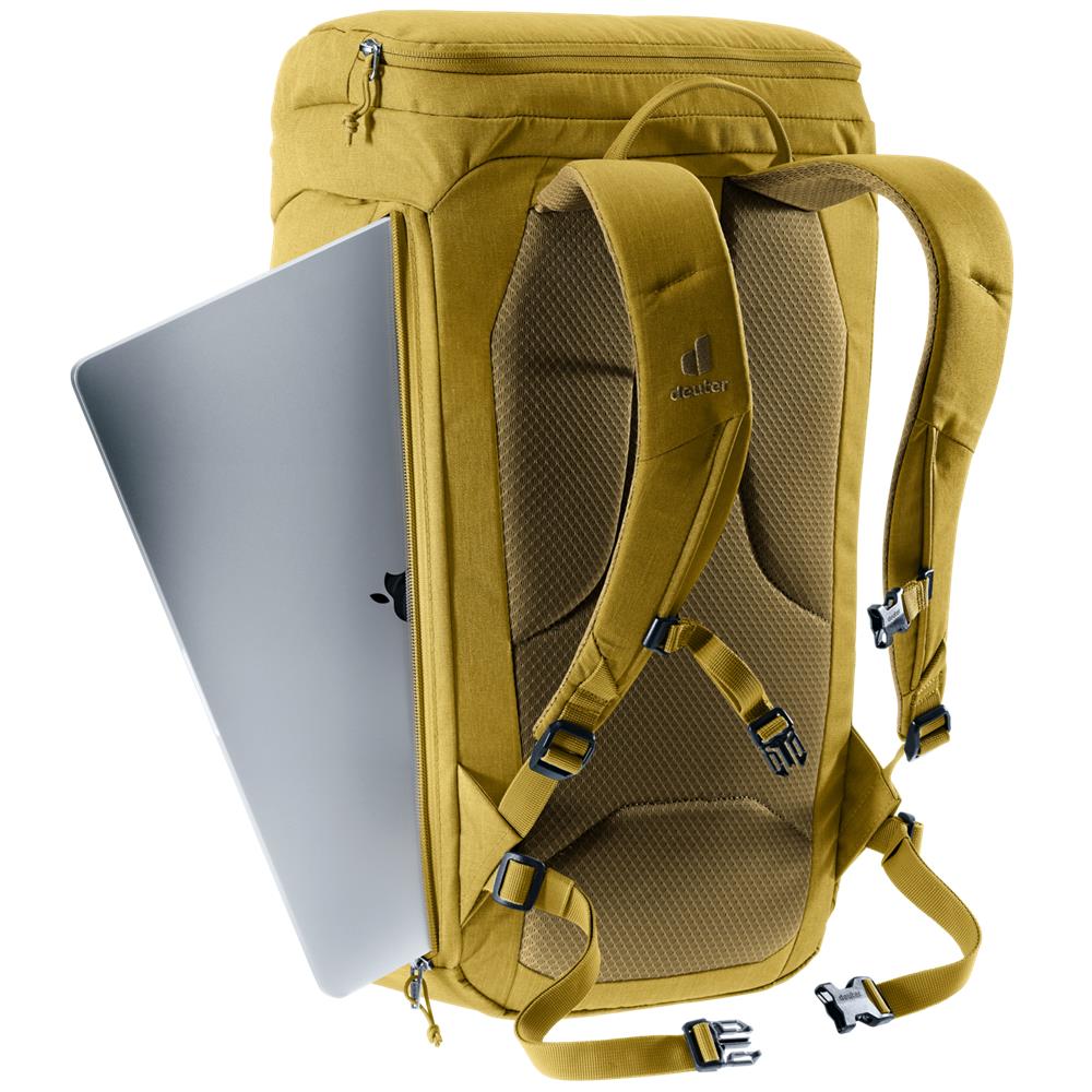 deuter Walker 24, Lifestyle-Rucksack, kelp (beige), 24L, mit Flaschenhalter und Laptopfach