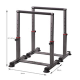 Dip Barren höhenverstellbar für Dips und Calisthenics | HMS PW30 PRO