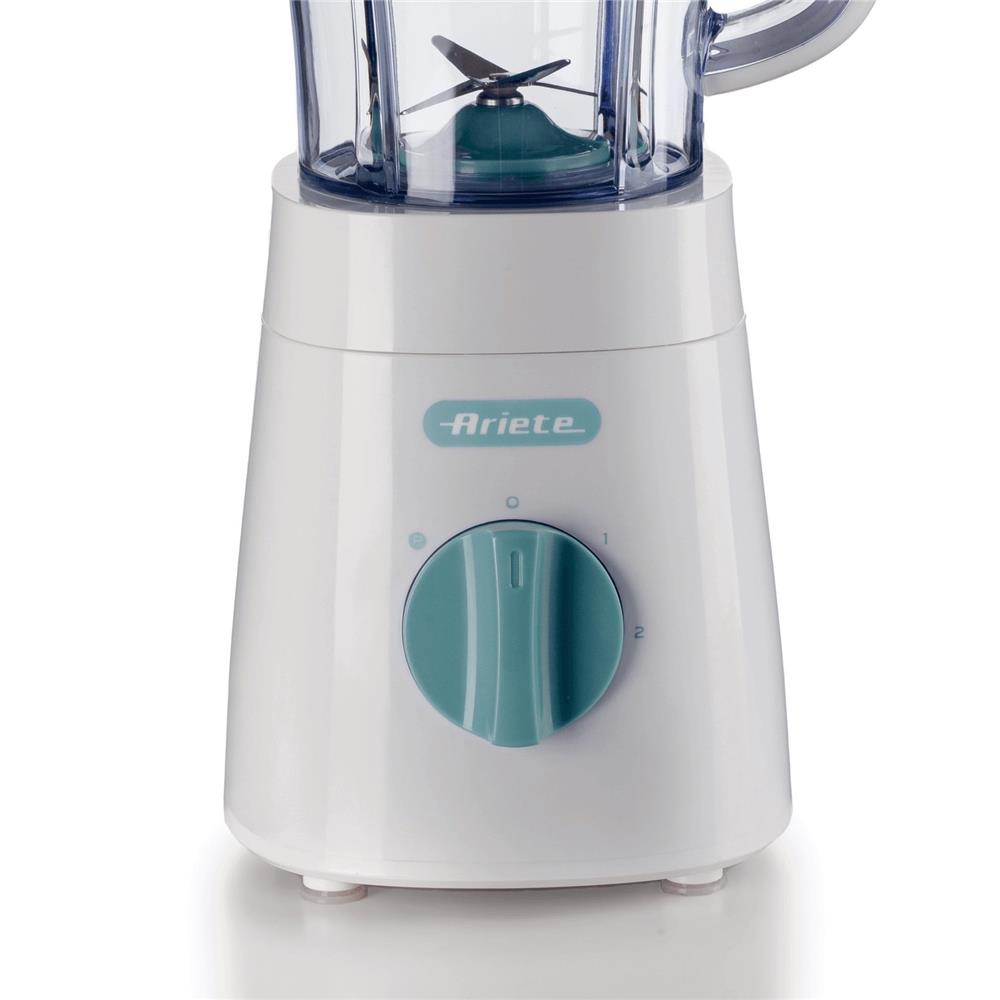 Ariete Breakfast Standmixer, Weiß, 1,5L Mixer mit Ice Crush Funktion, Klassisches Design